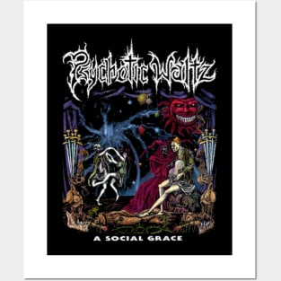 PSYCHOTIC WALTZ MERCH VTG Posters and Art